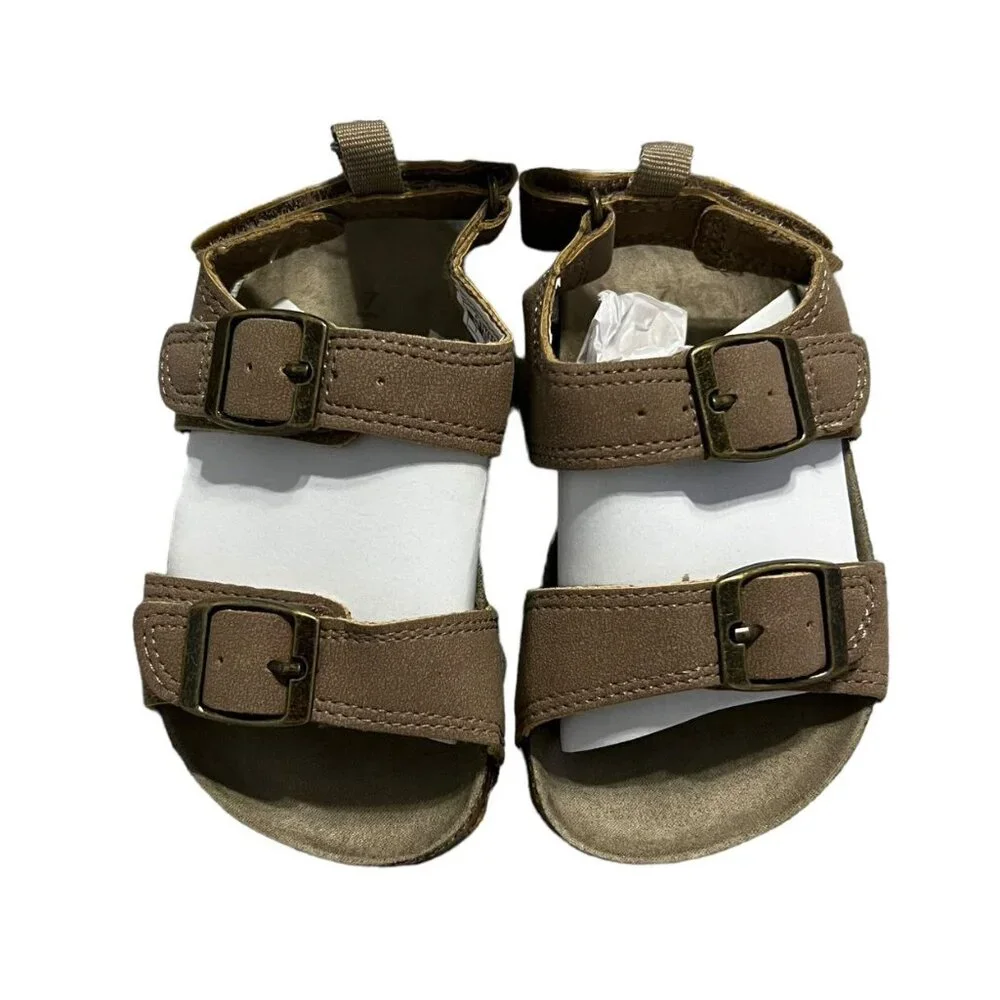 NEW Carter's Sz 7 Tan Sandals